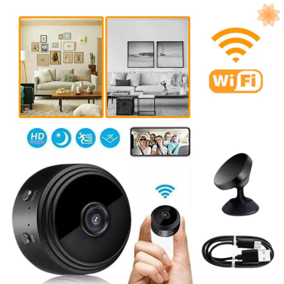 Camara Mini Espia Ip Wifi Monitoreo A9